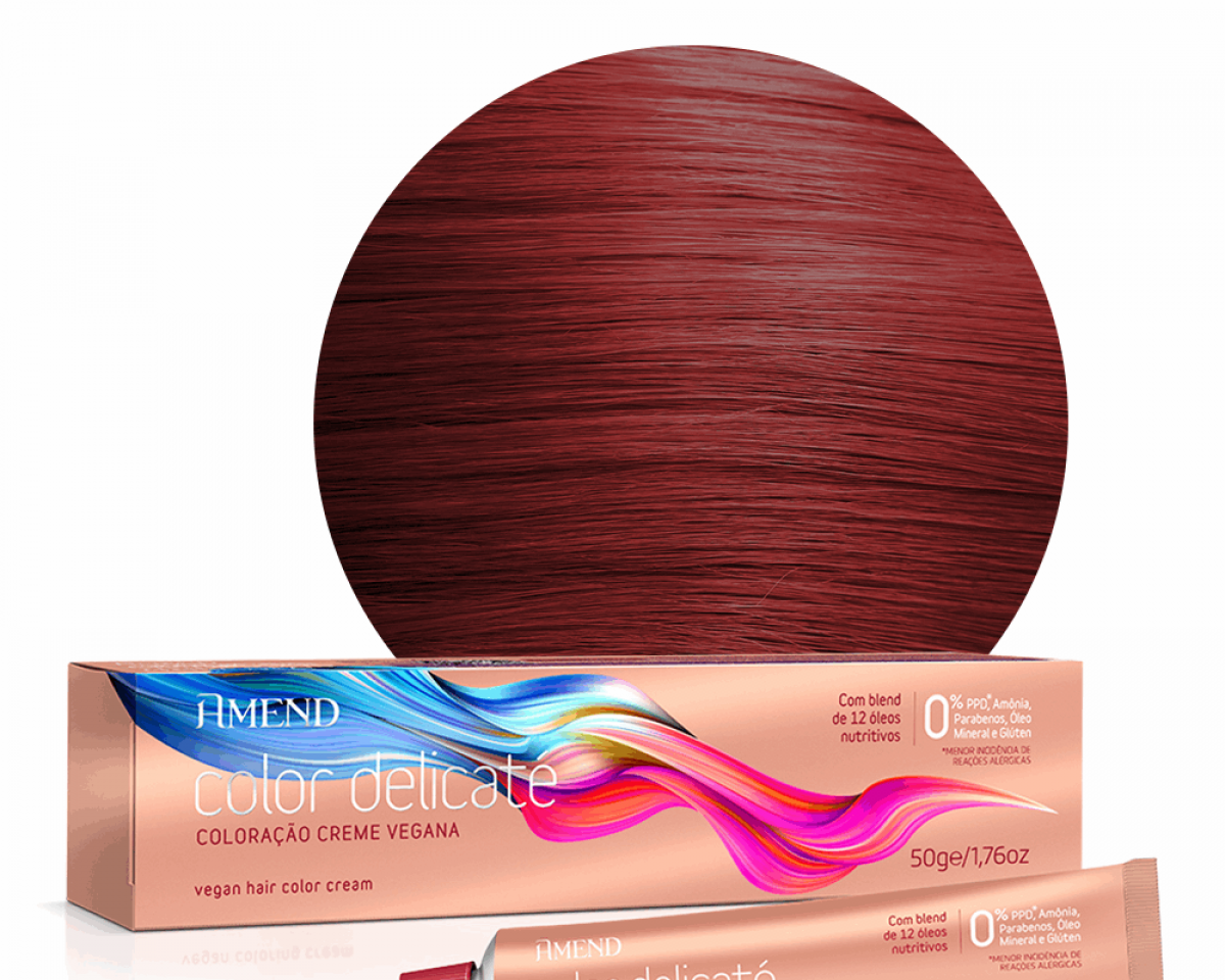 Amend Color Delicaté 0.6 Vermelho Intensificador - 50g