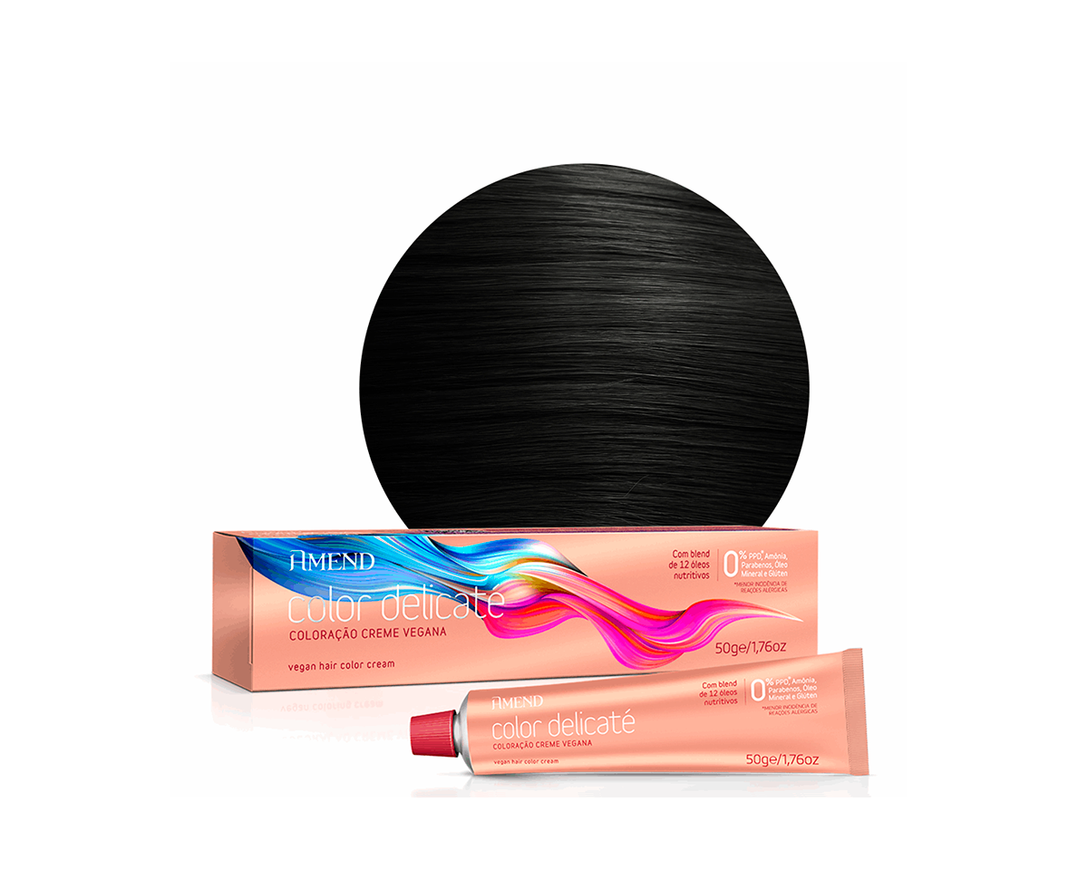 Amend Color Delicaté 4.0 Castanho Médio - 50g