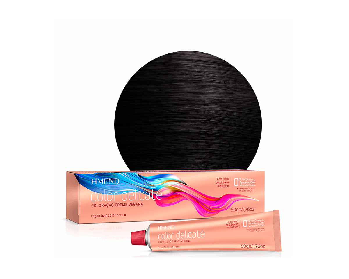 Amend Color Delicaté 5.0 Castanho Claro - 50g