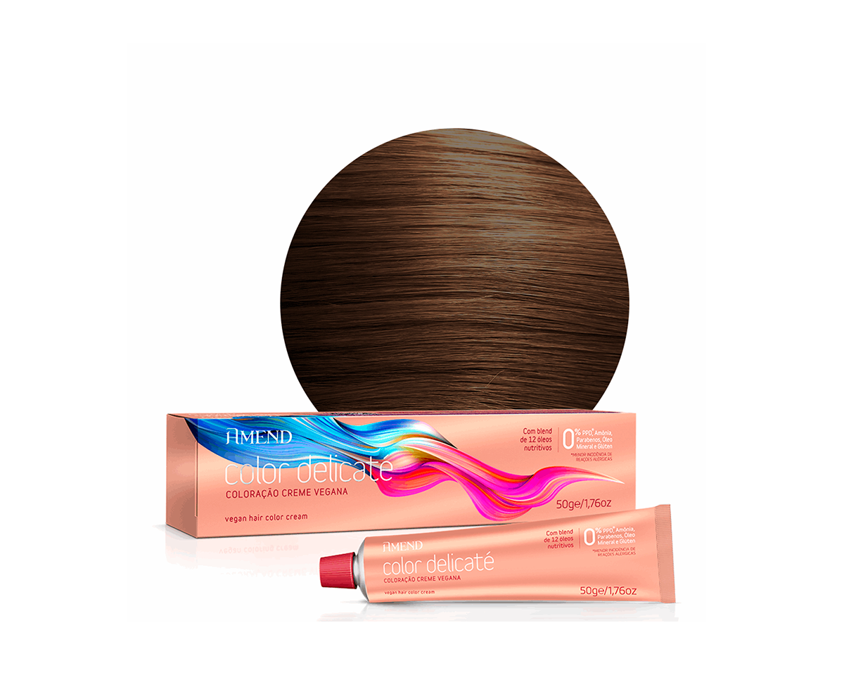 Amend Color Delicaté 8.4 Louro Claro Acobreado - 50g