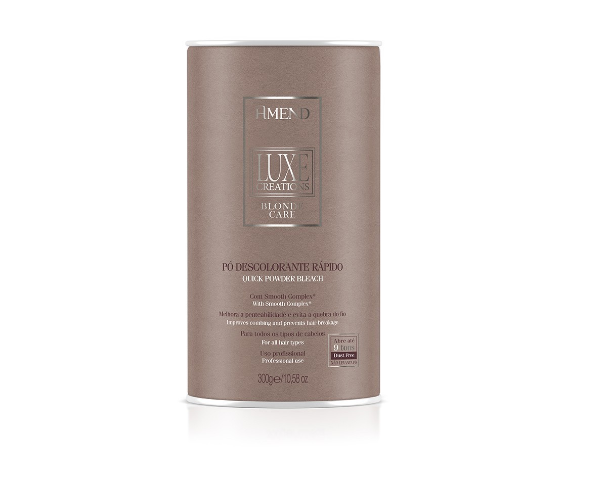 Amend Luxe Creations Blonde Care Pó Descolorante Rápido 300g