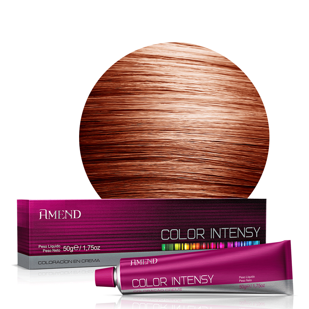 Color 6.4 Dark Copper Blonde Amend Color Intensy 50G