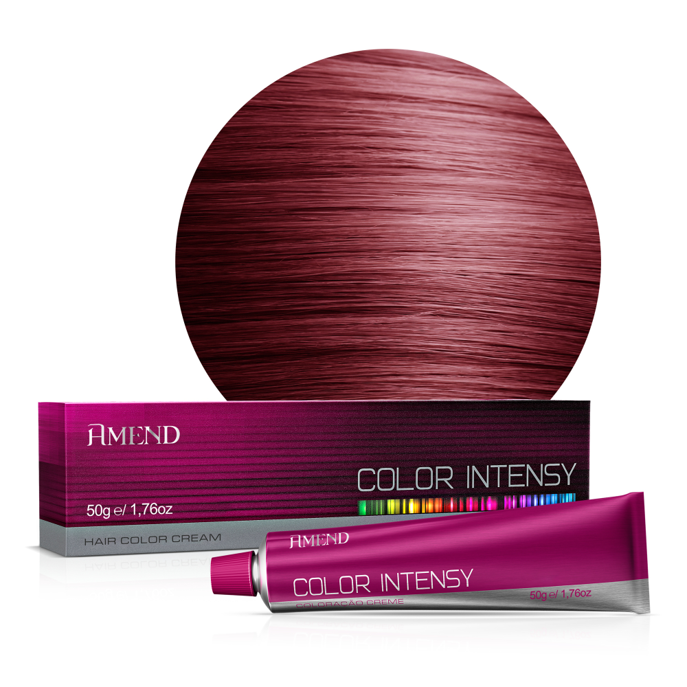 Color 66.46 Dark Blond Intense Reddish Copper (Cherry) Amend Color Intensy 50G