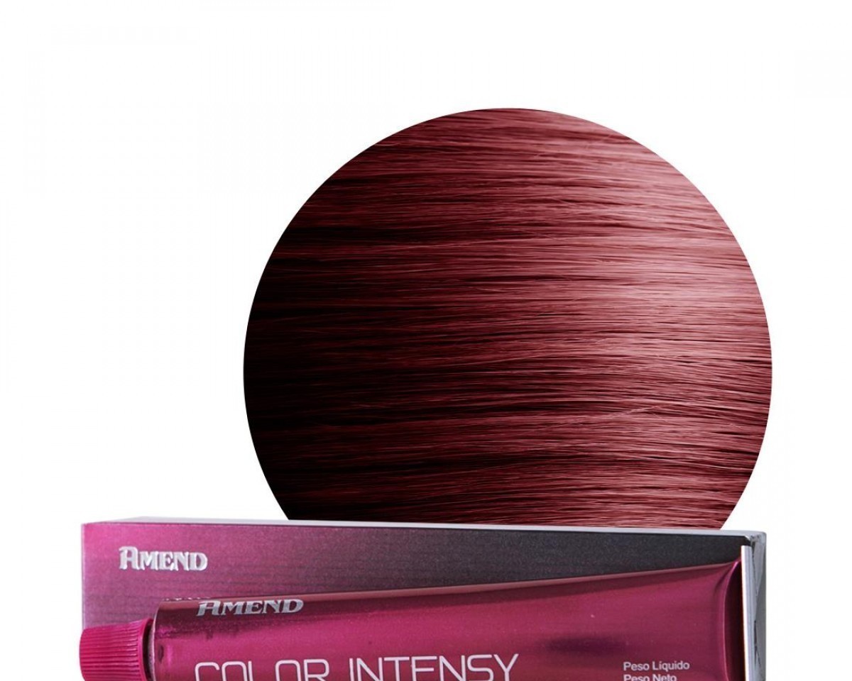 Coloração 6.66 Louro Escuro Vermelho Intenso Color Intensy Amend - 50g