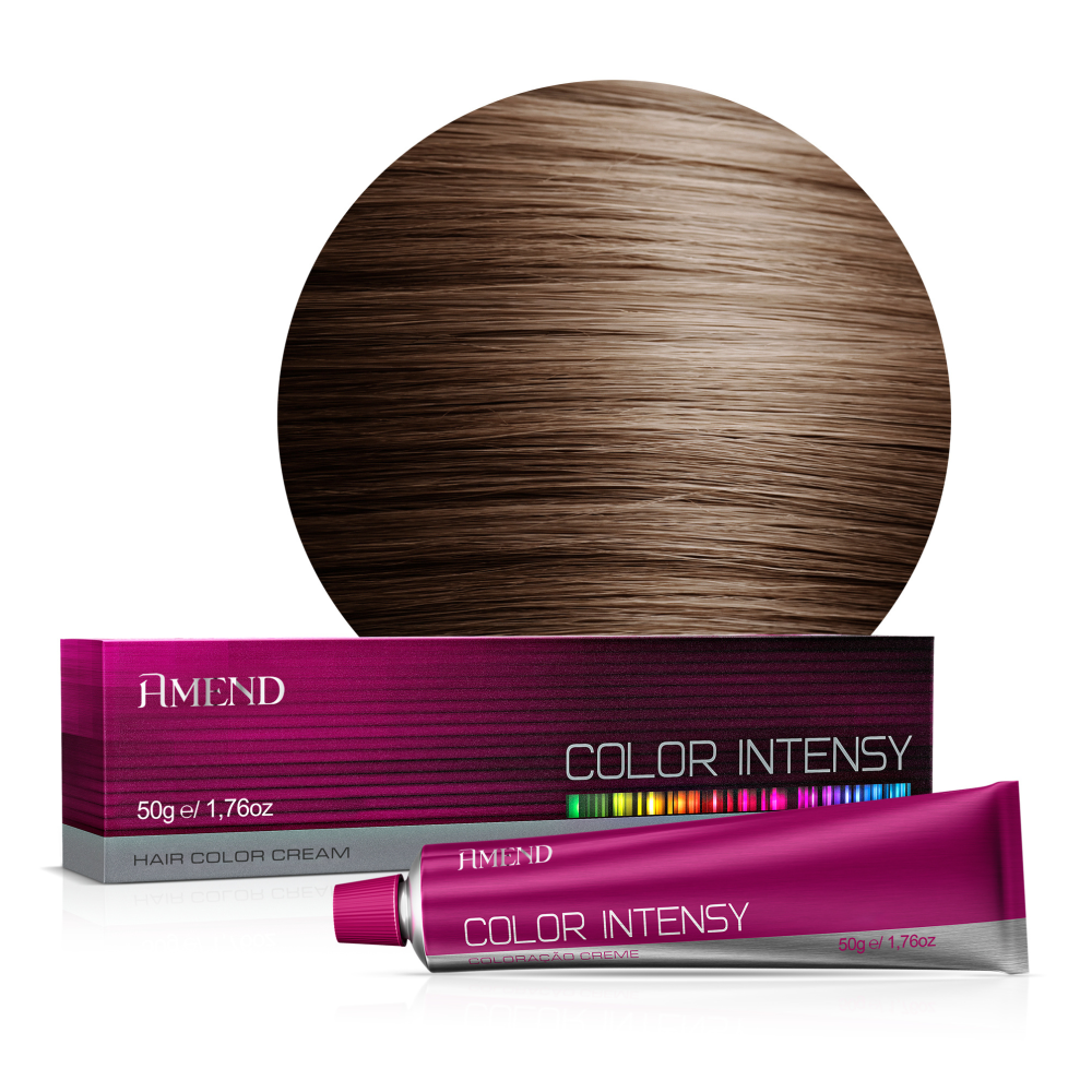 Color 6.7 Dark Blonde Brown Chocolate Amend Color Intensy 50G