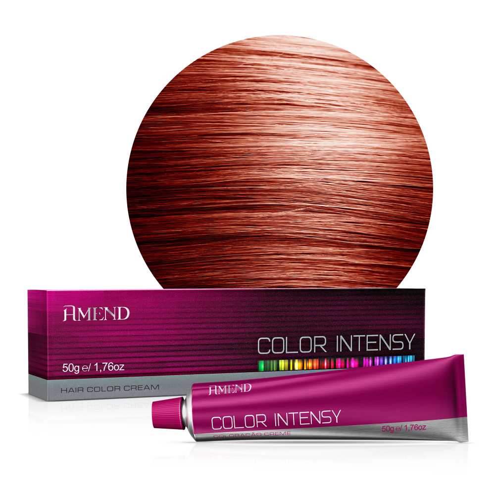 Color 7.46 Medium Red Copper Blonde Amend Color Intensy 50G