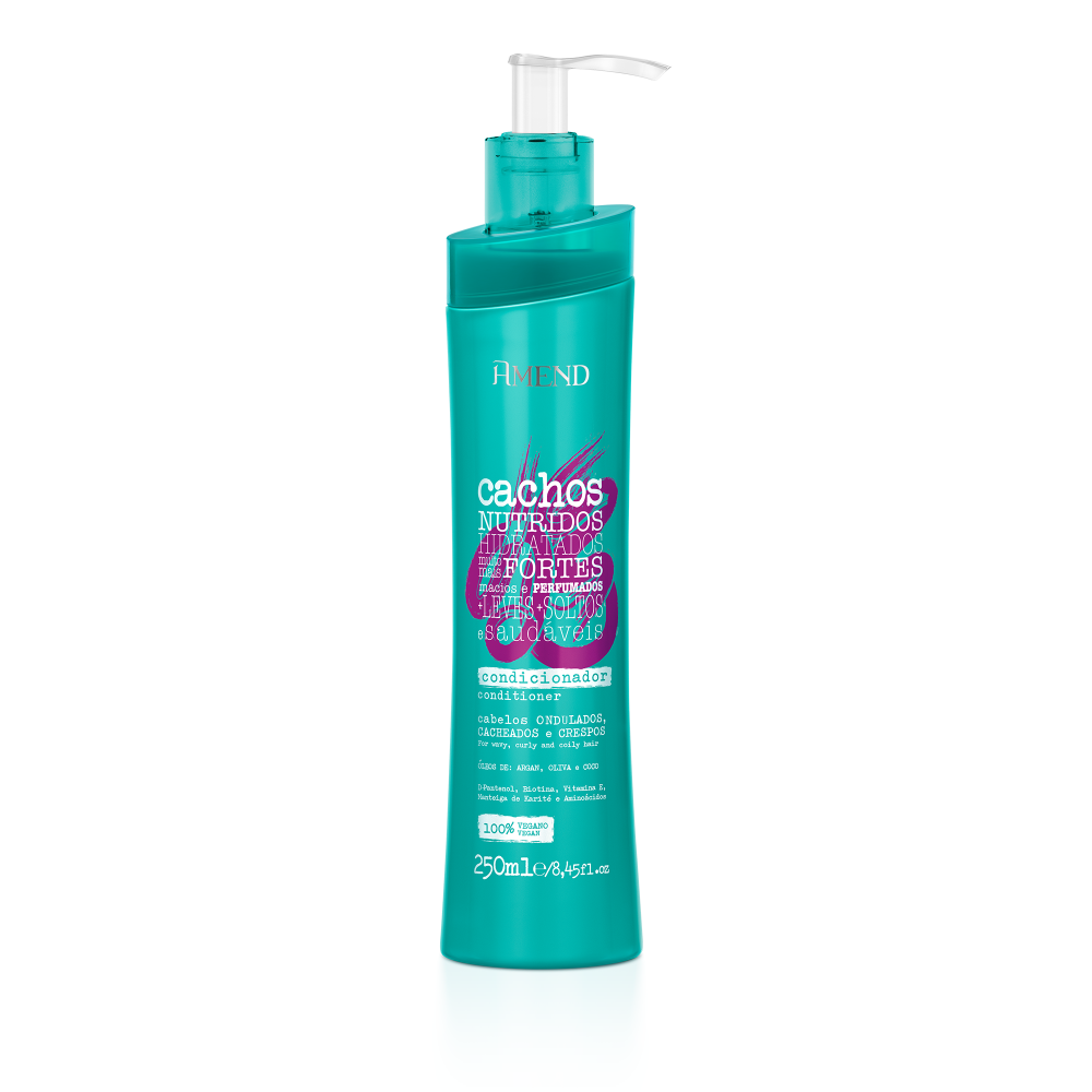 Après-Shampoing pour Cheveux Bouclés Amend Cachos 250 ml