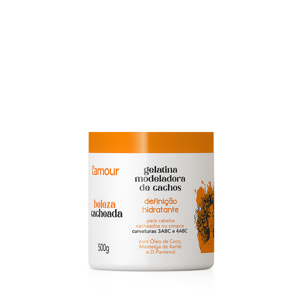 Gélatine modelante de boucles L’Amour Beleza Cacheada 500g