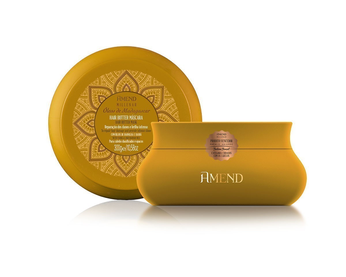 Hair Butter Máscara Amend Millenar Óleos De Madagascar 300g