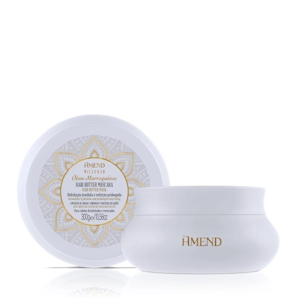 Masque Hair Butter Amend Millenar Óleos Marroquinos 300 g