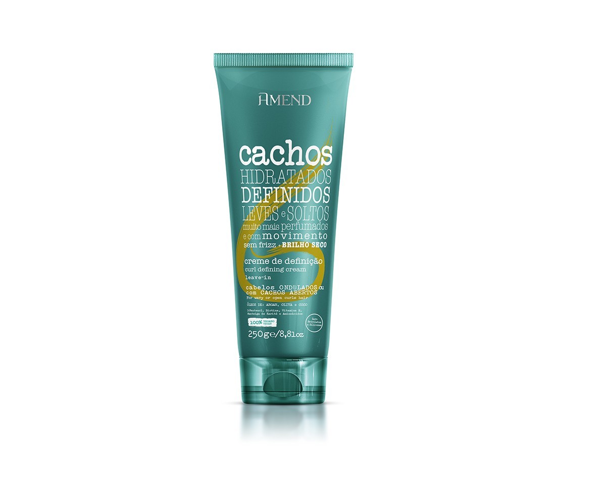 Leave-in Amend Cachos – Ondulados e Cachos Abertos 250g