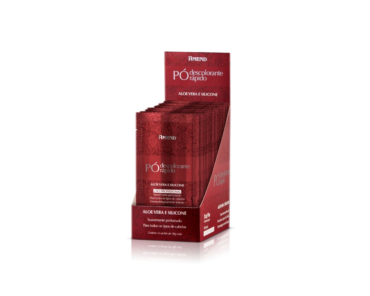 Decolorant Powder Aloe Vera - With 12 Sachets
