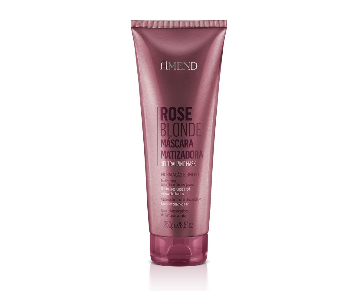Rose Blonde Amend Máscara Matizadora 250G