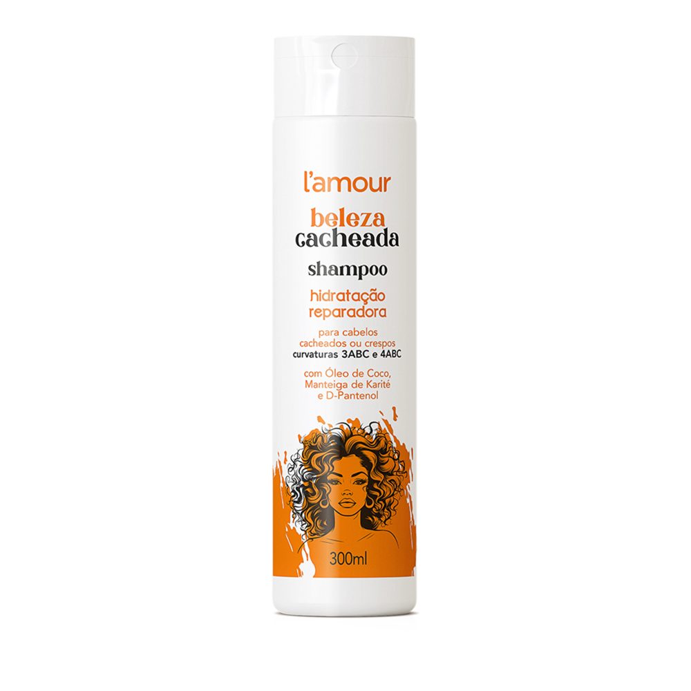 Shampoing hydratant et réparateur L’Amour Beleza Cacheada 300ml