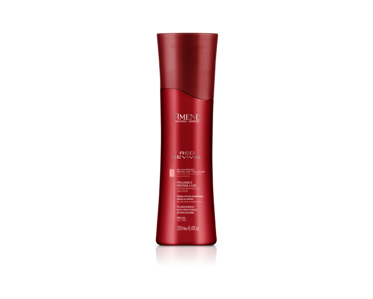 Shampoo Realce da Cor Vermelha 250ml